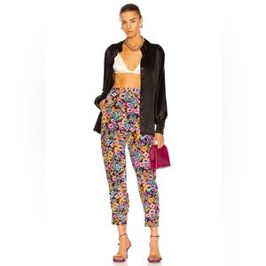 *STELLA MCCARTNEY* CHRISTELLE SILK TROUSER  -SIZE 38
